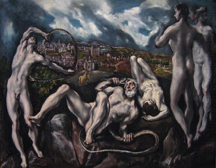 Laokoon, El Greco